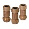 Everflow Coupling Fitting with Packing Nut, Brass, 3" Length 2"Compression BRCS0200-NL - alternate 2